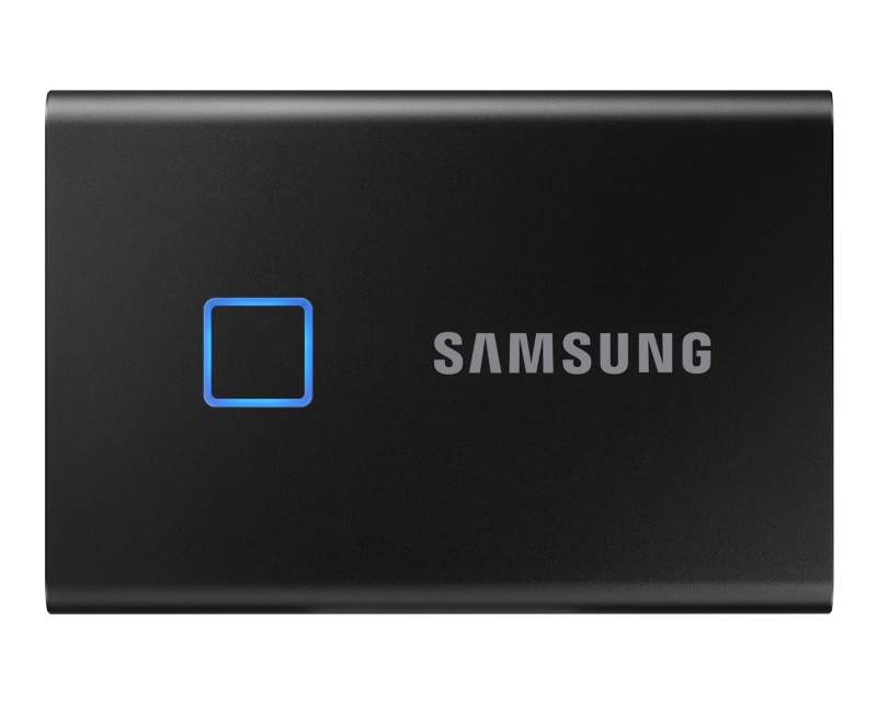 SAMSUNG Portable T7 Touch 1TB crni eksterni SSD MU-PC1T0K - Слика 2