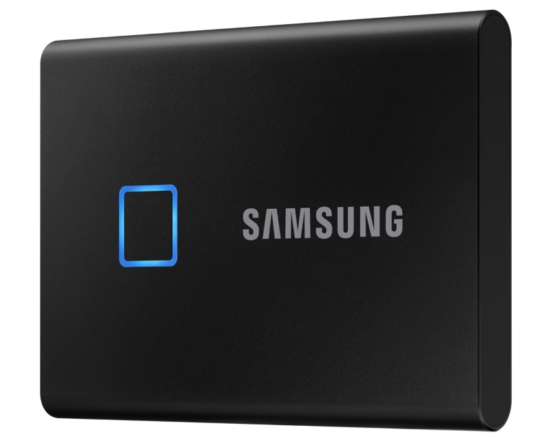 SAMSUNG Portable T7 Touch 1TB crni eksterni SSD MU-PC1T0K - Слика 6
