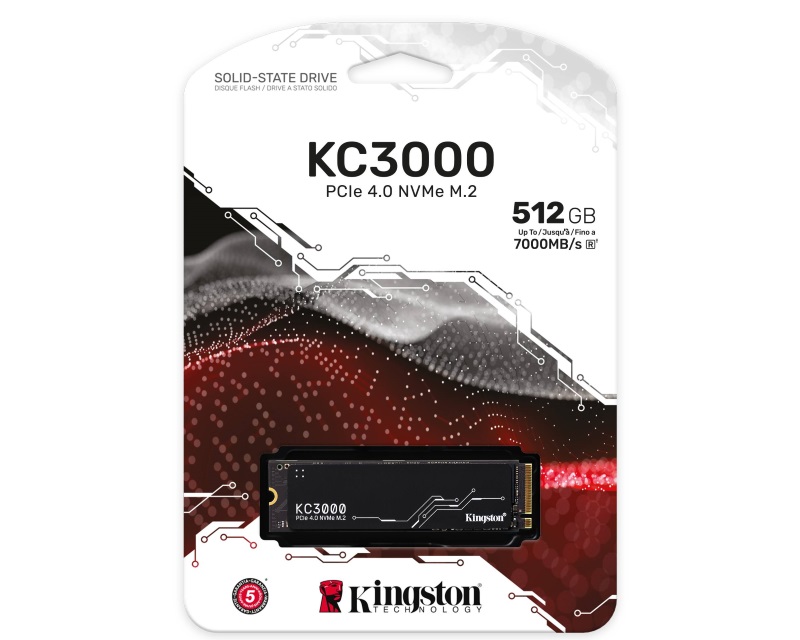 KINGSTON 512GB M.2 NVMe SKC3000S/512G KC3000 series SSD - Слика 3