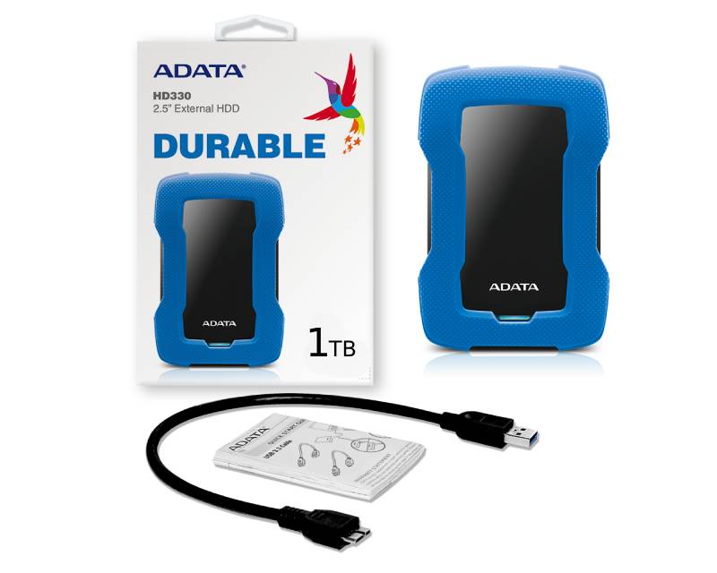 A-DATA 1TB 2.5 inča AHD330-1TU31-CBL plavi eksterni hard disk - Слика 6