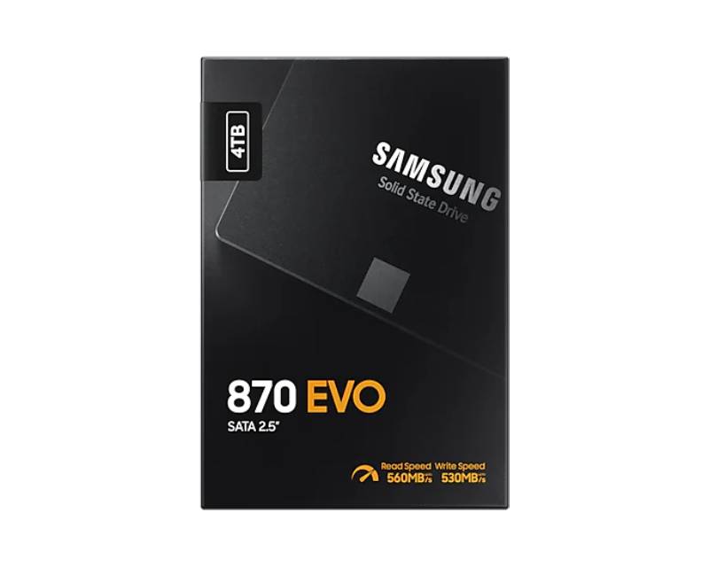 SAMSUNG 4TB 2.5 inča SATA III MZ-77E4T0BW 870 EVO Series SSD - Слика 5
