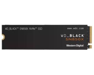 1TB M.2 NVMe WDS100T2X0E Black SN850X SSD