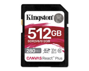 KINGSTON Memorijska kartica SDR2V6/512GB 512GB SDXC UHS-II 280R/150W U3 V60
