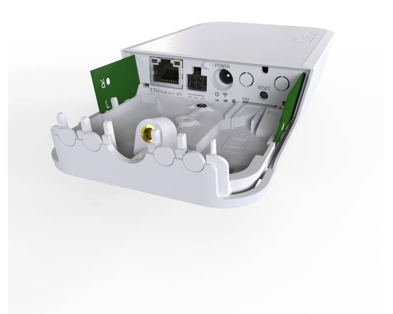 MIKROTIK (RBwAPR-2nD&R11e-LTE) wAP LTE Kit, RouterOS L4, outdoor 4G LTE VPN ruter - Слика 2