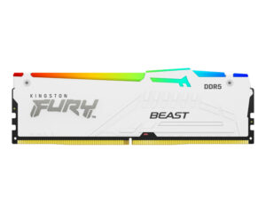 KINGSTON DIMM DDR5 16GB 5600MT/s KF556C36BWEA-16 Fury Beast RGB White Expo