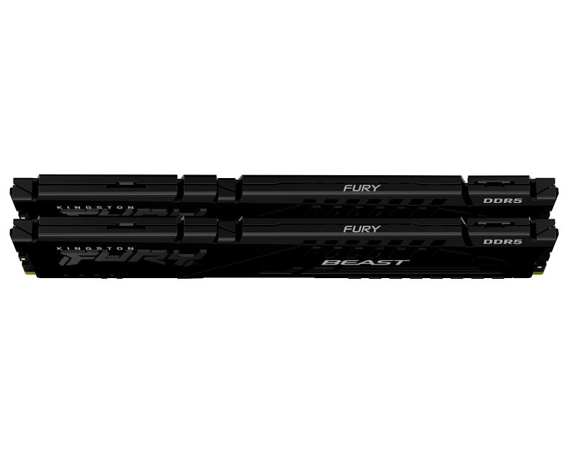 KINGSTON DIMM DDR5 64GB (2x32GB kit) 6400MT/s KF564C32BBEK2-64 FURY Beast Black EXPO - Слика 2