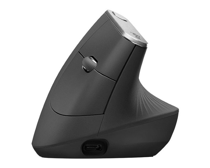 LOGITECH MX Vertical Advanced Ergonomic Wireless Graphite miš - Слика 2