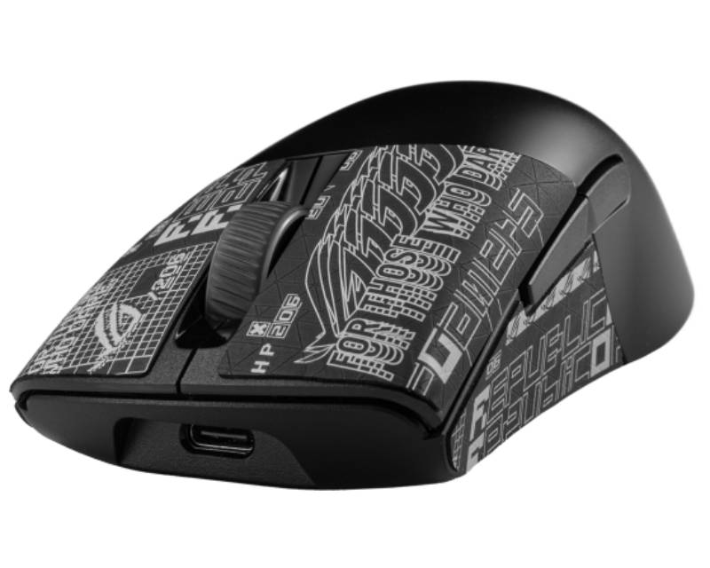 ASUS P709 ROG KERIS Wireless AimPoint Gaming Optical USB crni miš - Слика 4