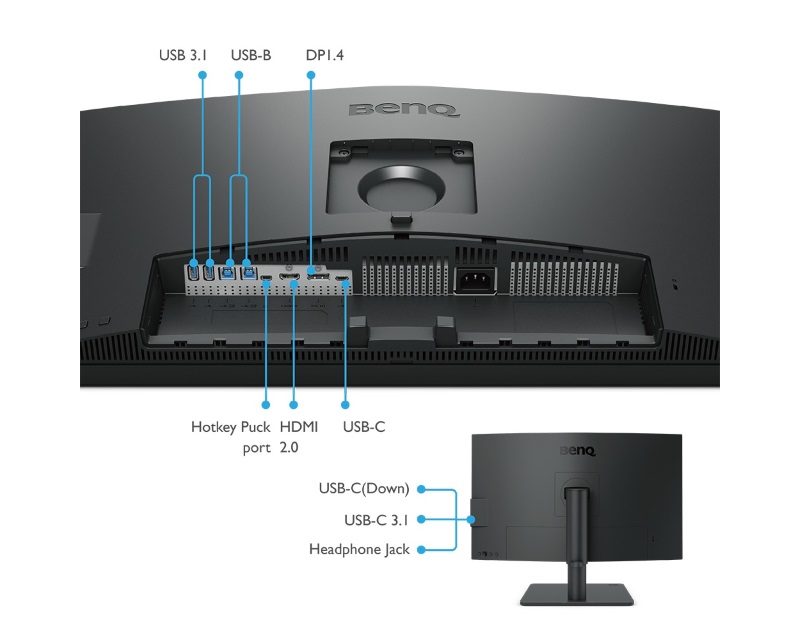 BENQ 27 inča PD2705U UHD IPS LED Dizajnerski monitor - Слика 4