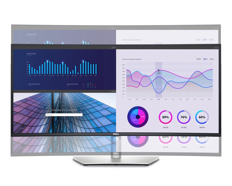 DELL 34 inch U3423WE WQHD USB-C UltraSharp zakrivljeni IPS monitor - Слика 7