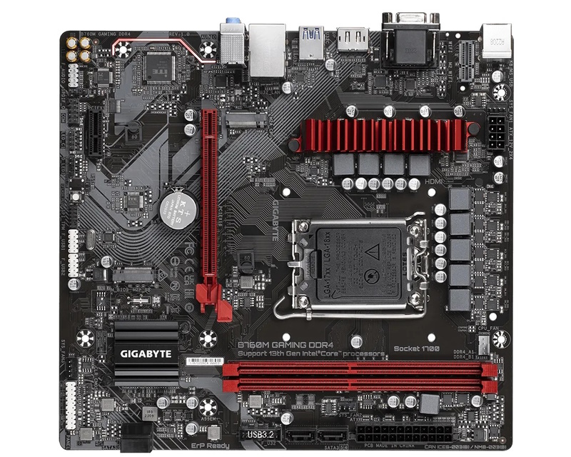 GIGABYTE B760M GAMING DDR4 rev. 1.x matična ploča - Слика 5