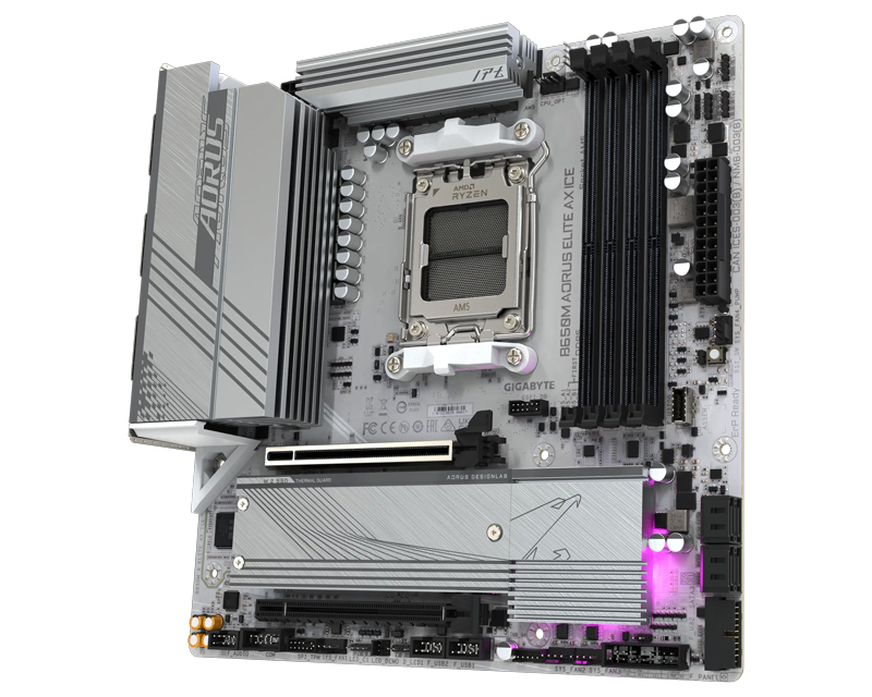 GIGABYTE B650M A ELITE AX ICE rev. 1.x matična ploča - Слика 2