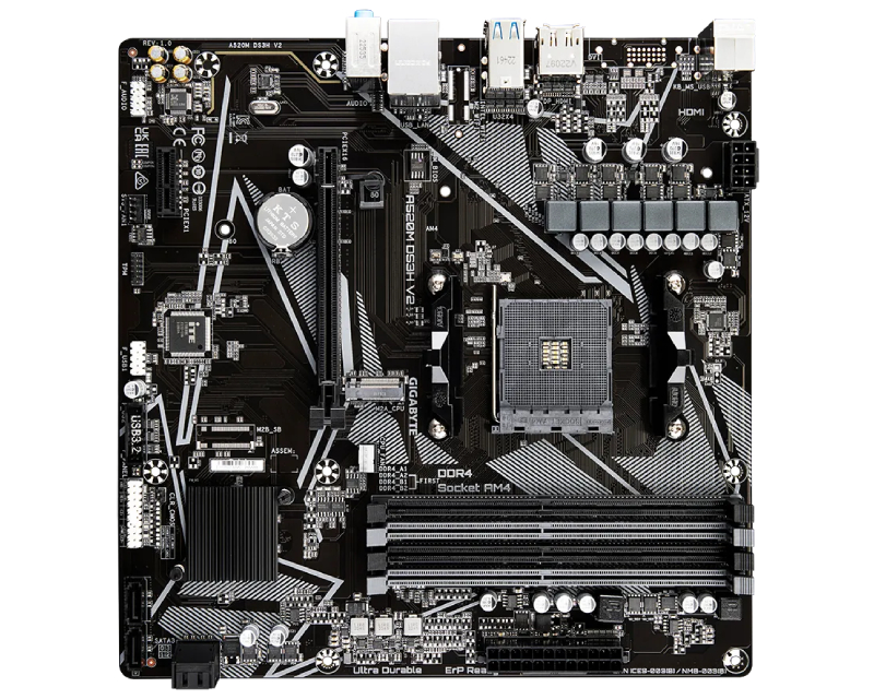 GIGABYTE A520M DS3H V2 rev. 1.x matična ploča - Слика 3