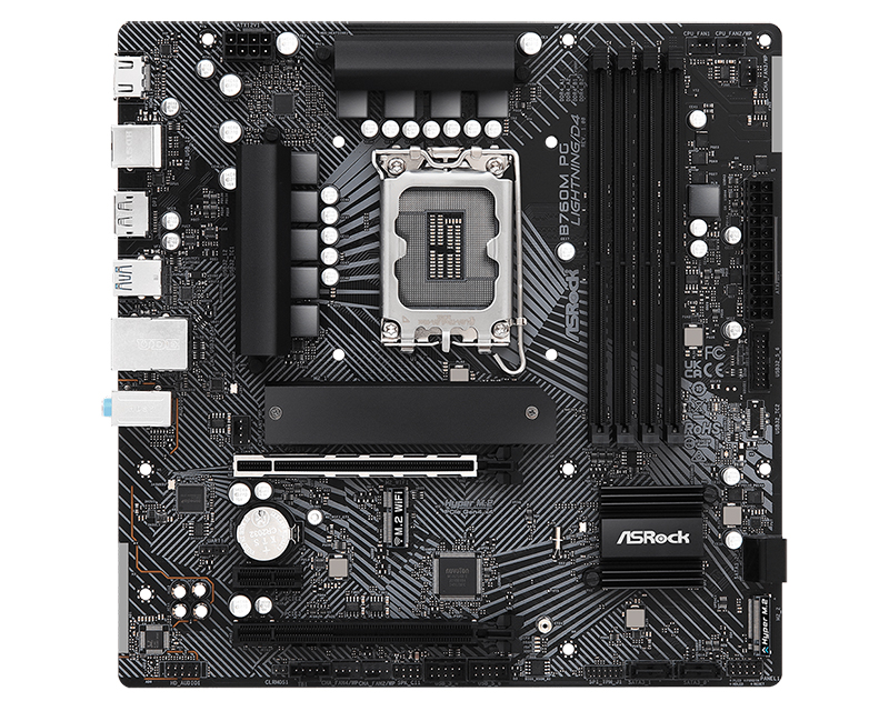 ASROCK B760M PG LIGHTNING/D4 matična ploča - Слика 3