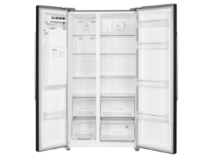 Frižider TESLA RB5210FHXI side-by-side/Total No Frost/dispanzer/E/344+169L/90x66x177cm/inox