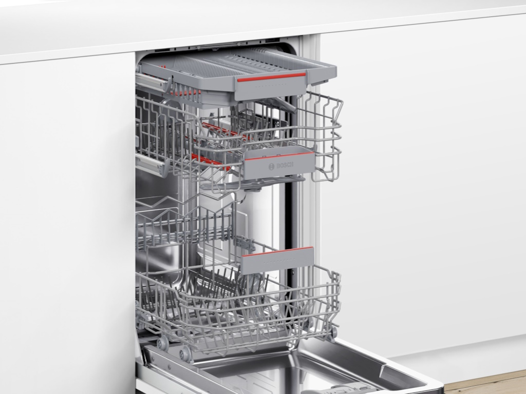 Sudomašina BOSCH SPV4EMX24E/Serija4/ugradna/C/10 kompleta/3.korpa/Home Connect/81,5x44,8x55cm - Слика 4