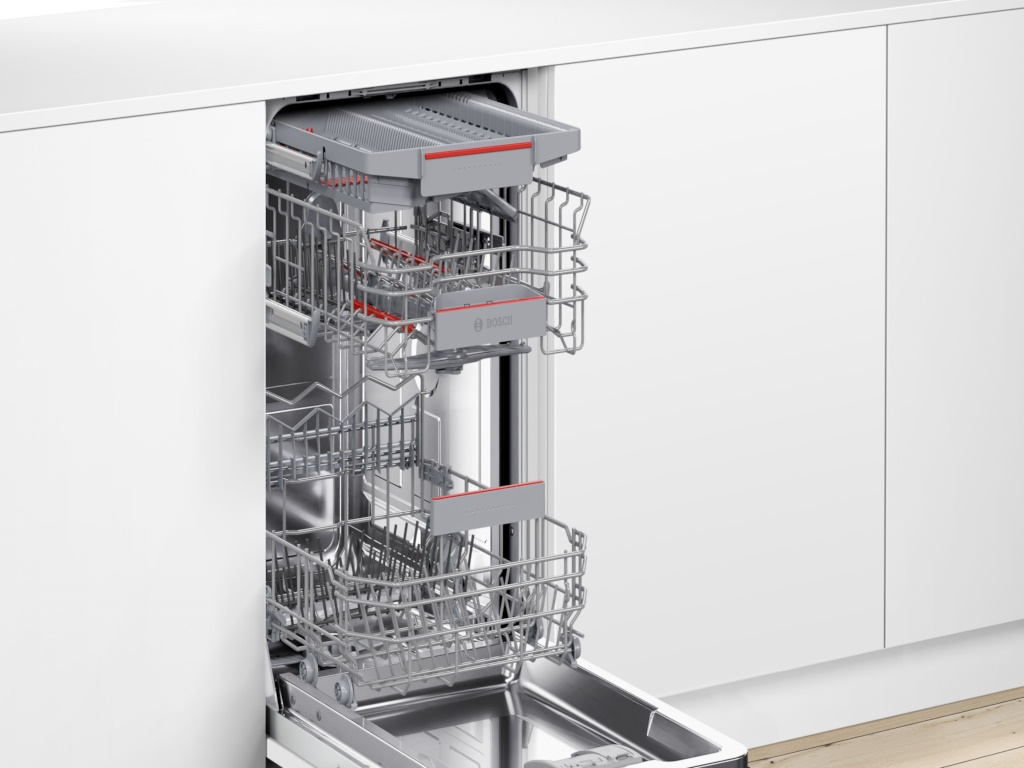 Sudomašina BOSCH SPV4EMX24E/Serija4/ugradna/C/10 kompleta/3.korpa/Home Connect/81,5x44,8x55cm - Слика 5