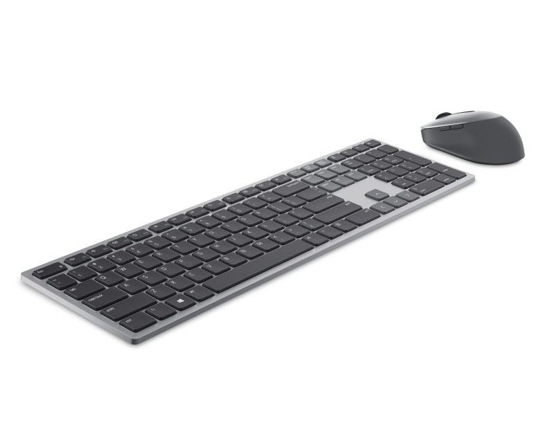 DELL KM7321W Wireless Premier Multi-device US tastatura + miš siva - Слика 3