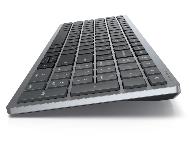 DELL KB740 Compact Multi-device US wireless tastatura siva - Слика 4