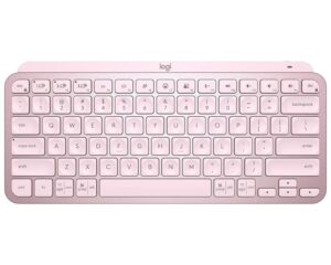 LOGITECH MX Keys Mini Wireless Illuminated tastatura roze US