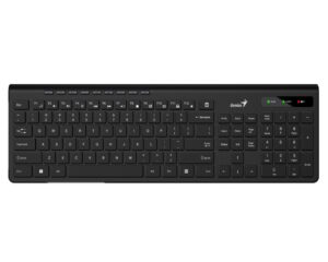 GENIUS SlimStar 7230 USB US wireless crna tastatura