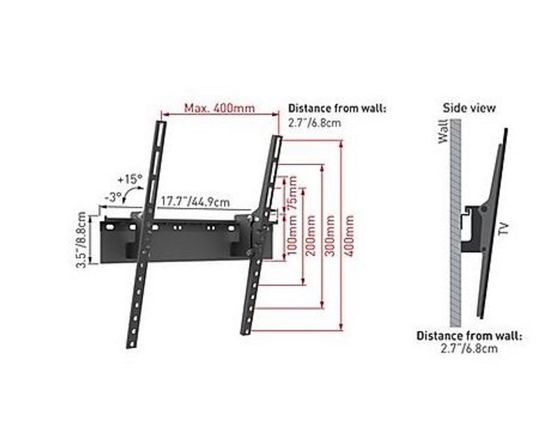 BARKAN E314 LCD TV zidni nosač od 13 do 65 inča - Слика 3