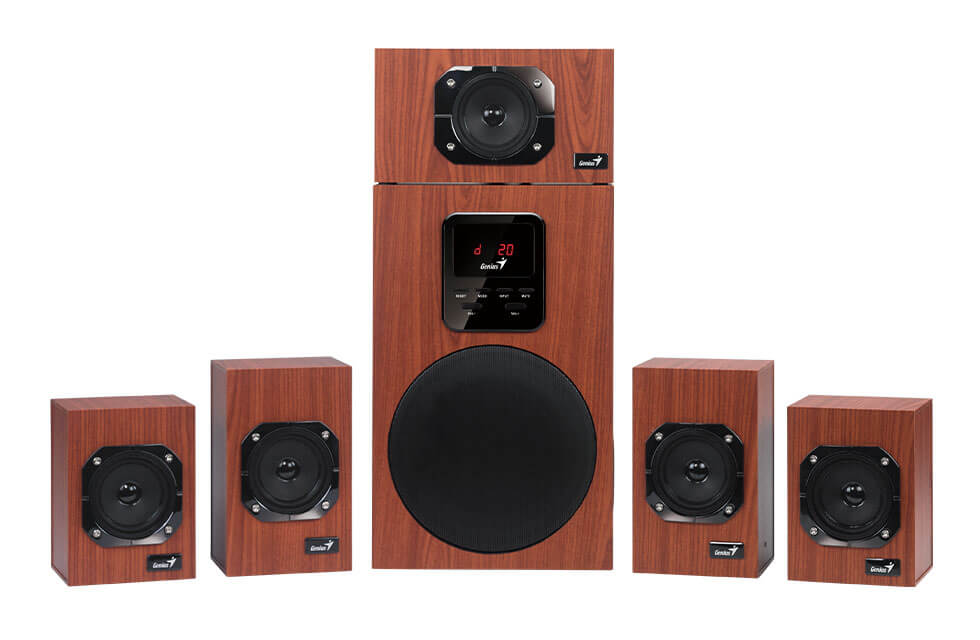 GENIUS SW-HF5.1 4800 v2 wood zvučnici - Слика 2
