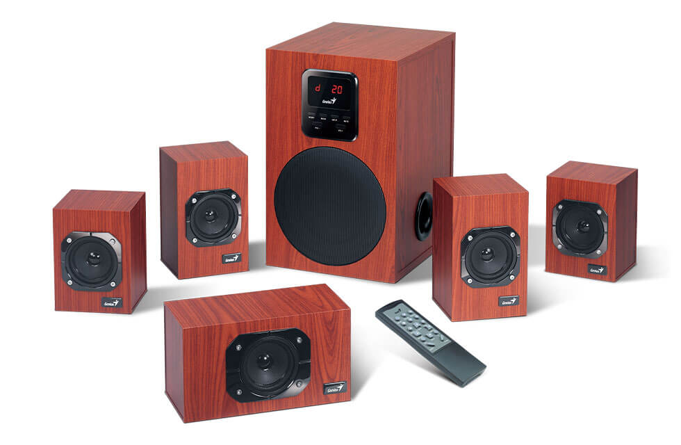 GENIUS SW-HF5.1 4800 v2 wood zvučnici - Слика 3