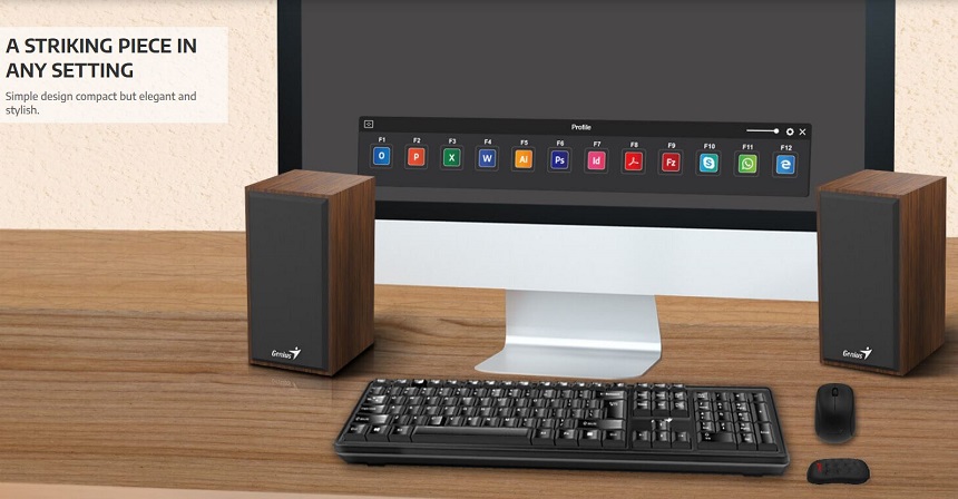 GENIUS SP-HF180 wood zvučnici - Слика 5