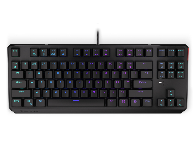 ENDORFY Thock TKL Blue RGB tastatura (EY5A001) - Слика 6