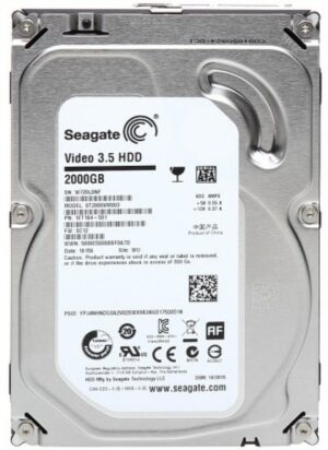 HDD 3.5 * 2TB ST2000VM003 SEAGATE 5900RPM Video DVR NCQ 24x7 64MB SATA3 (3299)