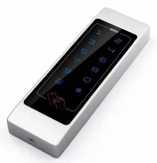SMART-KPS-LOCK-EF-FL01 Gembird Samostalna metalna elektronska tastatura, NFC vodootporan RFID citac - Слика 2