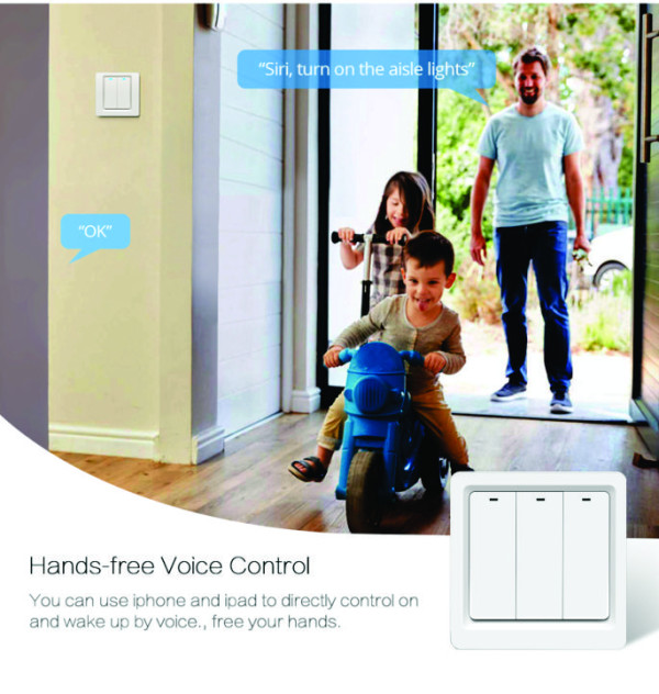 ZIGBEE-SWITCH-DS103 Gembird RSH Tuya WiFi Pametni kucni prekidac sa 3tastera EU Standard - Слика 4