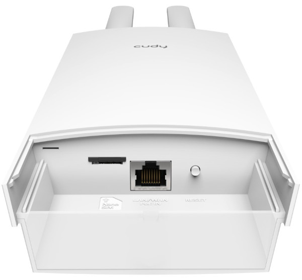 Cudy LT400 Outdoor 4G LTE Cat 4 N300 Wi-Fi Router, Nano SIM Slot, 10/100Mbps WAN/LAN - Слика 3