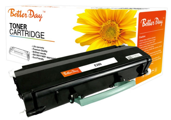 Toner BetterDay E260 E260A21A zam. kaseta za LEXMARK 3.5k - Слика 2