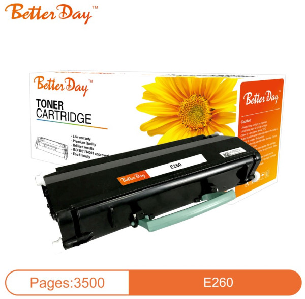 Toner BetterDay E260 E260A21A zam. kaseta za LEXMARK 3.5k - Слика 3