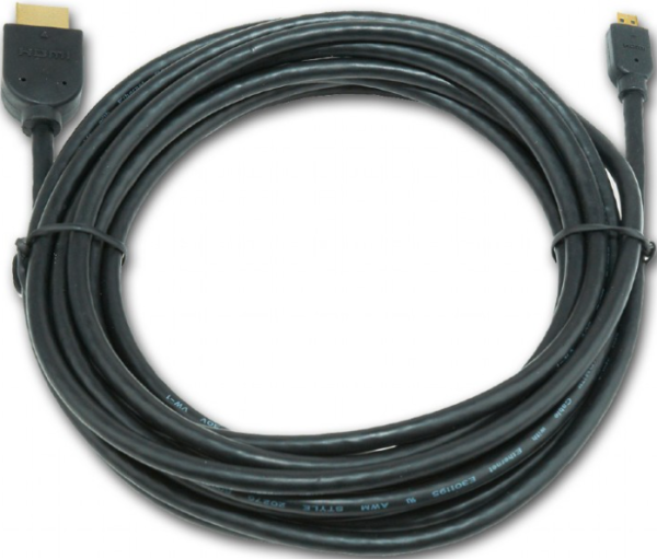 CC-HDMID-15 Gembird HDMI male to micro D-male black kabl4.5 m - Слика 3
