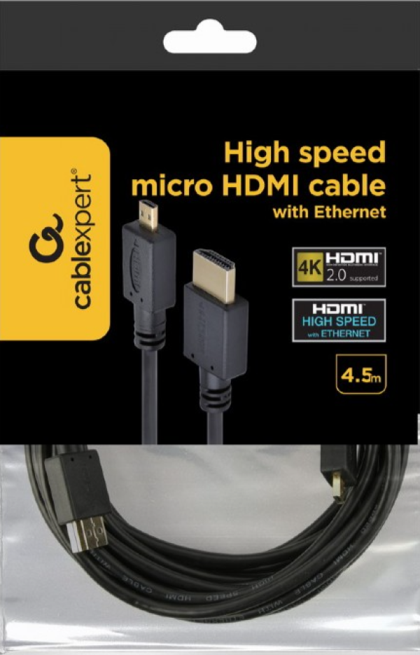 CC-HDMID-15 Gembird HDMI male to micro D-male black kabl4.5 m - Слика 4
