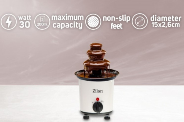 Zilan ZLN2144 Čokoladna fontana 30W, 200ml - Слика 2