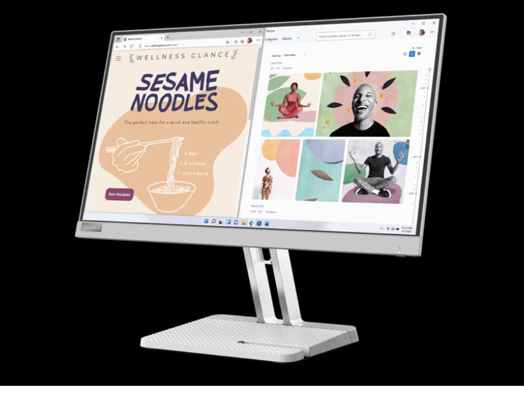 Monitor LENOVO L22e-40 21.5"/VA/1920x1080/75Hz/4ms/VGA,HDMI/FreeSync/siva - Слика 2
