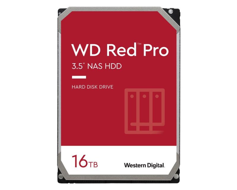 16TB 3.5" SATA III 512MB 7.200rpm WD161KFGX Red Pro hard disk - Слика 2