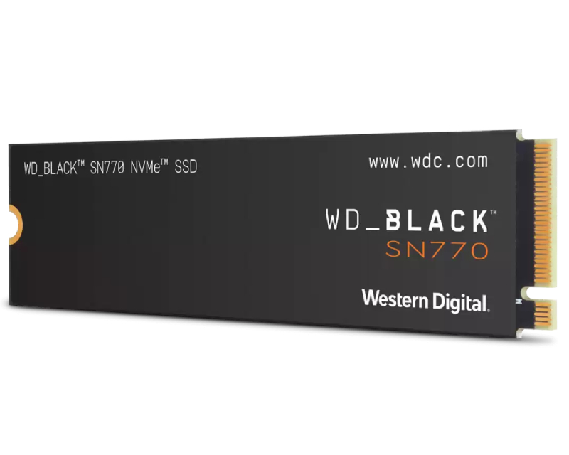 2TB M.2 NVMe Gen4 WDS200T3X0E SN770 Black - Слика 2