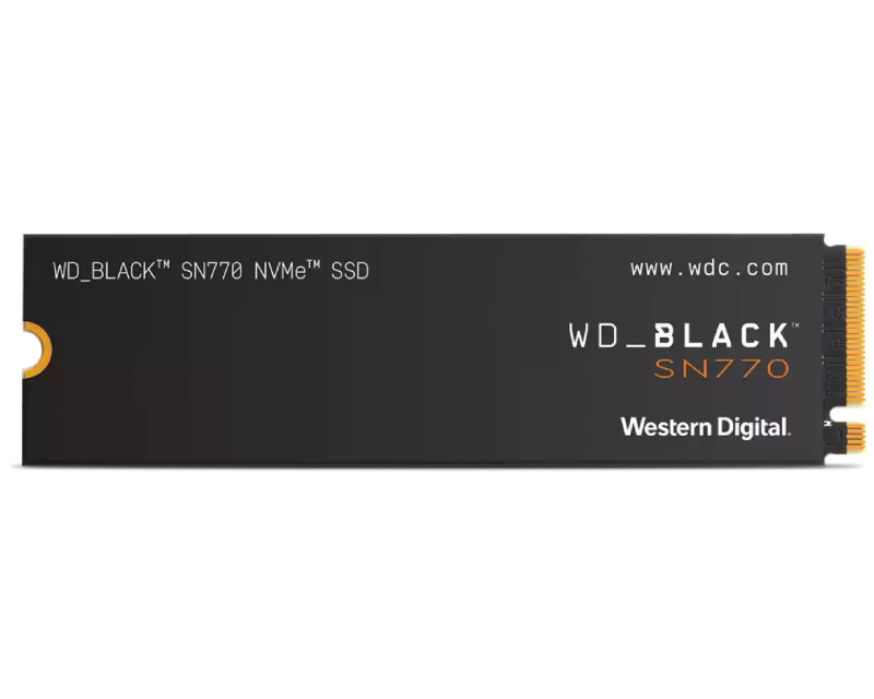 2TB M.2 NVMe Gen4 WDS200T3X0E SN770 Black - Слика 3