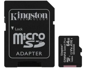 KINGSTON Memorijska kartica A1 MicroSDXC 64GB 100R class 10 SDCS2/64GB + adapter