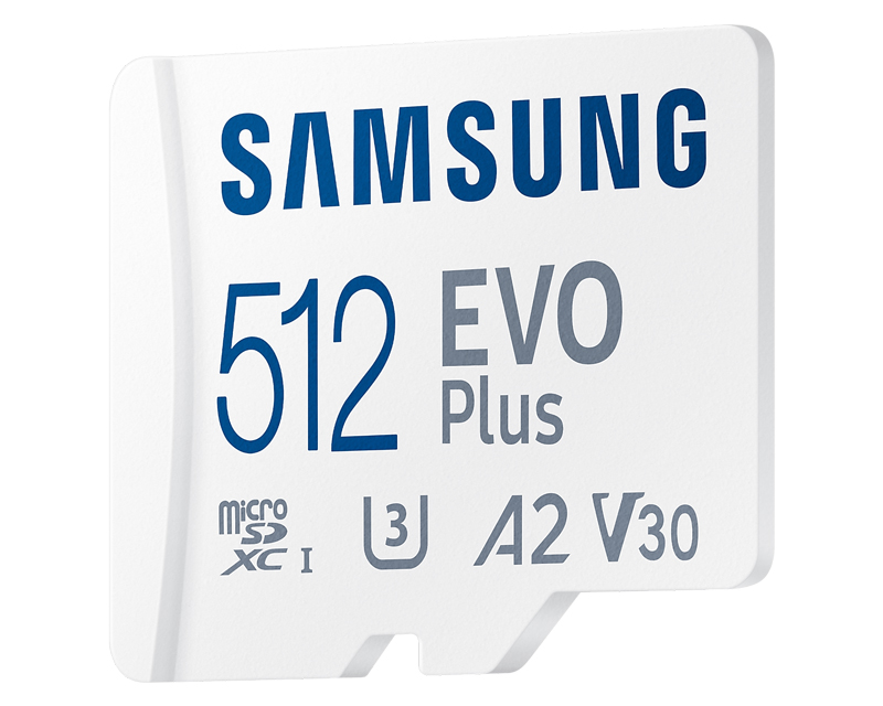 SAMSUNG Memorijska kartica EVO PLUS MicroSD 512GB class 10 + Adapter MB-MC512SA - Слика 4