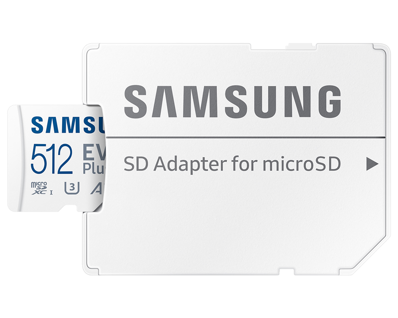 SAMSUNG Memorijska kartica EVO PLUS MicroSD 512GB class 10 + Adapter MB-MC512SA - Слика 5