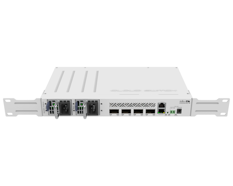 MIKROTIK (CRS504-4XQ-IN) CRS504, RouterOS L5, cloud ruter switch - Слика 5