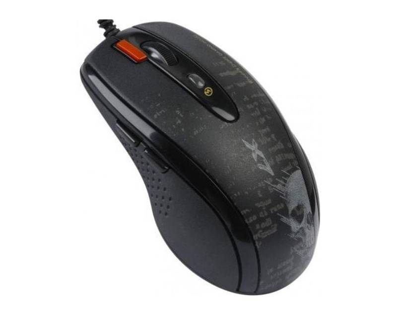 A4 TECH F5 V-Track Gaming USB crni miš - Слика 2