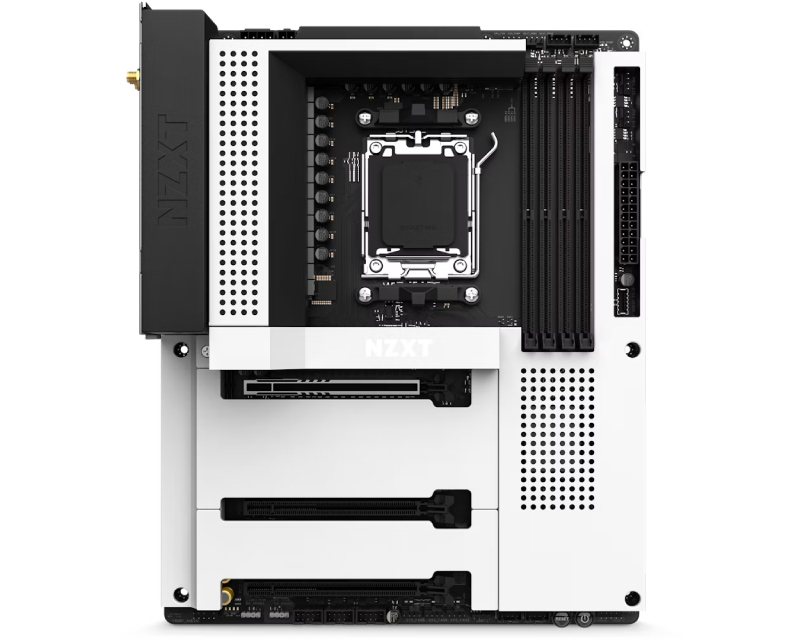 NZXT N7 B650E (N7-B65XT-W1) WHITE matična ploča - Слика 2