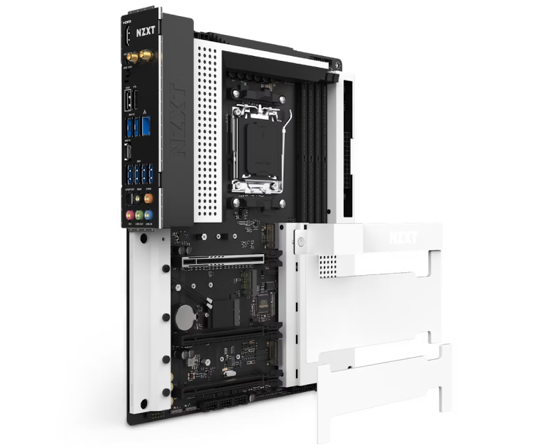 NZXT N7 B650E (N7-B65XT-W1) WHITE matična ploča - Слика 5